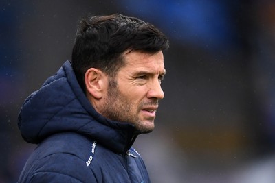 240126 - Cardiff City v Stockport County - Sky Bet League 1 - Brian Barry-Murphy, Cardiff City Manager