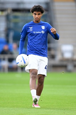 080926 - Cardiff City v Stoke City - Sky Bet Championship - Adeteye Gbadehan of Cardiff City