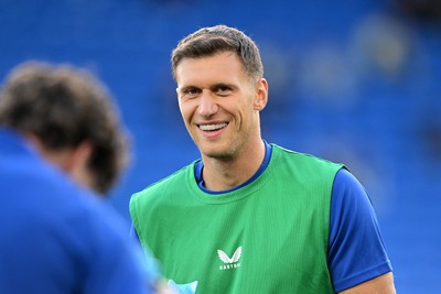 080926 - Cardiff City v Stoke City - Sky Bet Championship - Krystian Bielik of Cardiff City