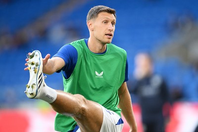 080926 - Cardiff City v Stoke City - Sky Bet Championship - Krystian Bielik of Cardiff City