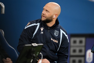080926 - Cardiff City v Stoke City - Sky Bet Championship - Stoke Assistant Manager, James Rowberry