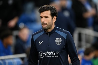 080926 - Cardiff City v Stoke City - Sky Bet Championship - Brian Barry-Murphy, Cardiff City Manager
