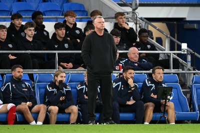 080926 - Cardiff City v Stoke City - Sky Bet Championship - Mark Robins, Stoke Manager