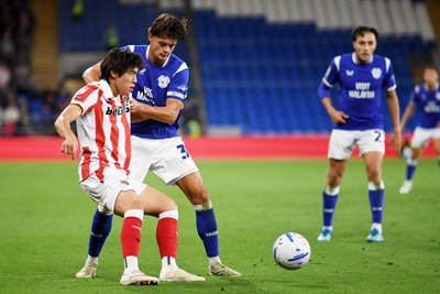 080926 - Cardiff City v Stoke City - Sky Bet Championship - Perry NG of Cardiff City