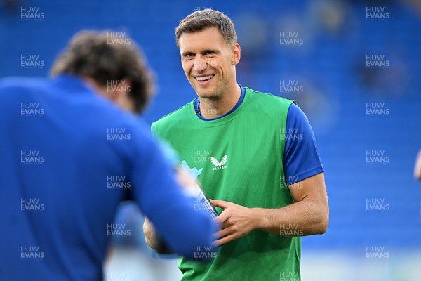 080926 - Cardiff City v Stoke City - Sky Bet Championship - Krystian Bielik of Cardiff City