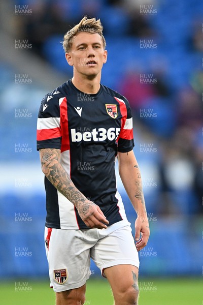 080926 - Cardiff City v Stoke City - Sky Bet Championship - Ethan Galbraith of Stoke