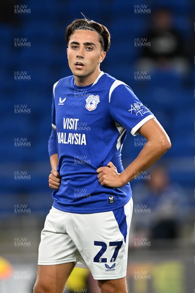 080926 - Cardiff City v Stoke City - Sky Bet Championship - Joel Colwill of Cardiff City