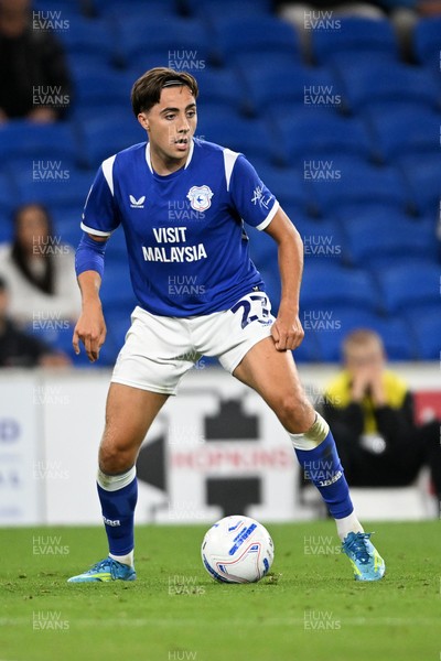 080926 - Cardiff City v Stoke City - Sky Bet Championship - Joel Colwill of Cardiff City