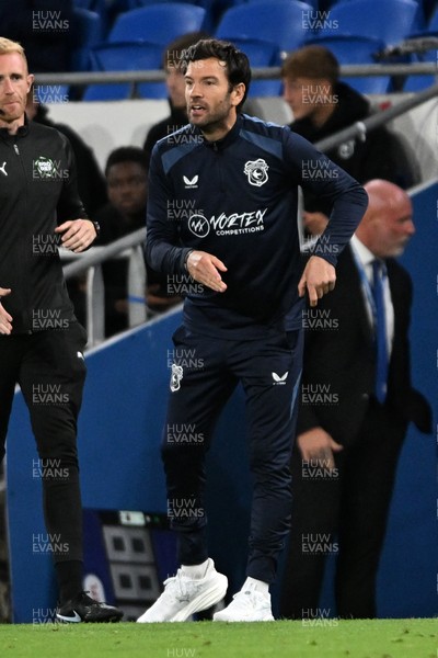 080926 - Cardiff City v Stoke City - Sky Bet Championship - Brian Barry-Murphy, Cardiff City Manager