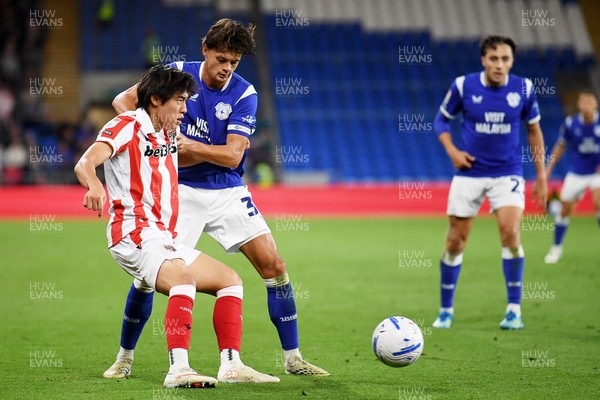 080926 - Cardiff City v Stoke City - Sky Bet Championship - Perry NG of Cardiff City