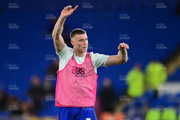 160322 - Cardiff City v Stoke City - Sky Bet Championship - Mark McGuinness of Cardiff City during the pre-match warm-up 