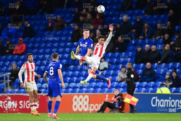 160322 - Cardiff City v Stoke City - Sky Bet Championship - Mark McGuinness of Cardiff City in action 