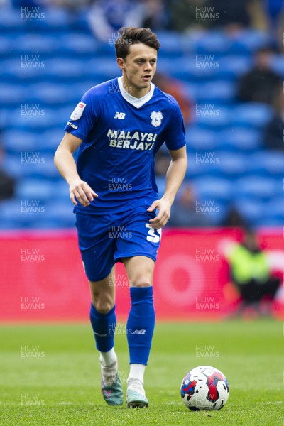 220423 - Cardiff City v Stoke City - Sky Bet Championship - Perry Ng of Cardiff City in action