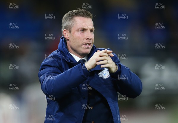 261119 - Cardiff City v Stoke City, Sky Bet Championship - New Cardiff City manager Neil Harris takes charge of his first home game