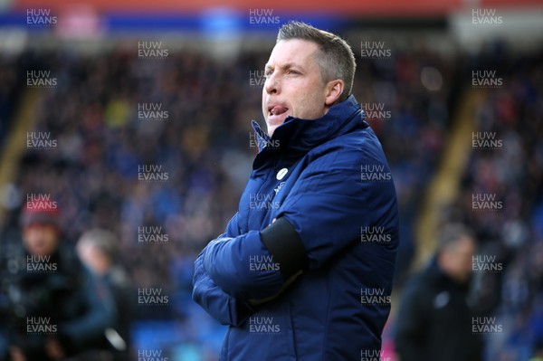 120120 - Cardiff City v Swansea City - SkyBet Championship - Cardiff City Manager Neil Harris