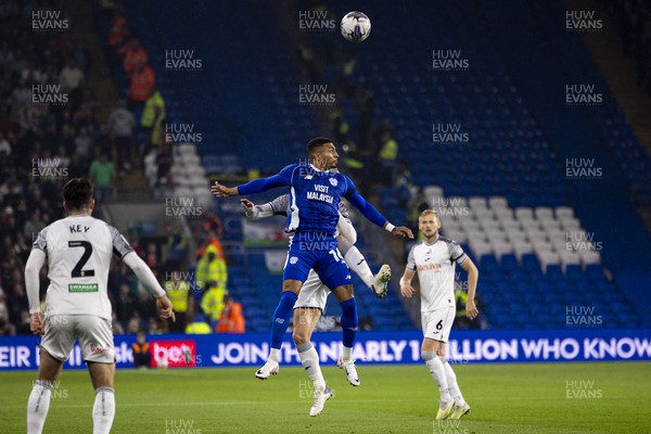 160923 - Cardiff City v Swansea City - Sky Bet Championship - Karlan Grant of Cardiff City in action