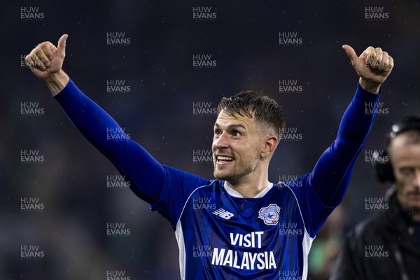 160923 - Cardiff City v Swansea City - Sky Bet Championship - Aaron Ramsey of Cardiff City at full time