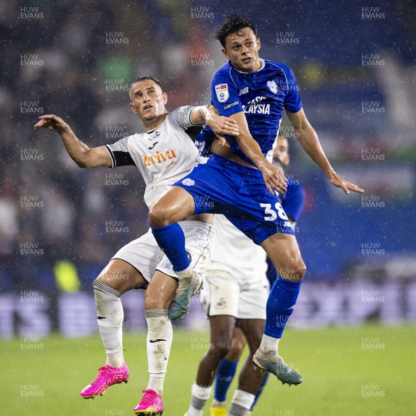 160923 - Cardiff City v Swansea City - Sky Bet Championship - Perry Ng of Cardiff City in action