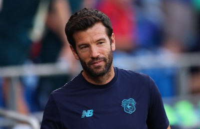120825 - Cardiff City v Swindon Town, EFL Carabao Cup, Round 1 - Cardiff City head coach Brian Barry-Murphy