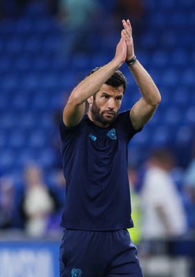 120825 - Cardiff City v Swindon Town, EFL Carabao Cup, Round 1 - Cardiff City head coach Brian Barry-Murphy applauds fans at the end of the match