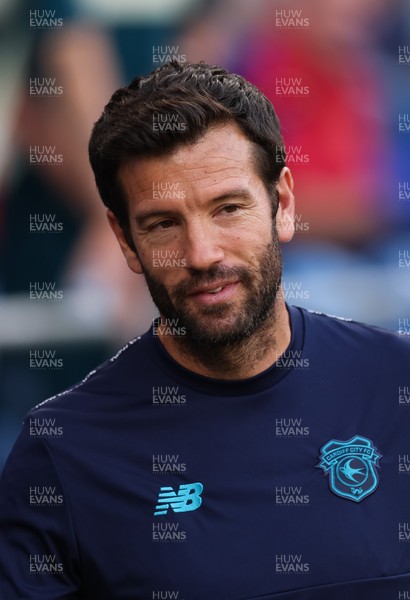 120825 - Cardiff City v Swindon Town, EFL Carabao Cup, Round 1 - Cardiff City head coach Brian Barry-Murphy