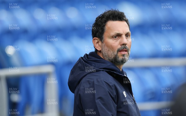 040723 - Cardiff City v The New Saints, Pre season friendly - Cardiff City manager Erol Bulut