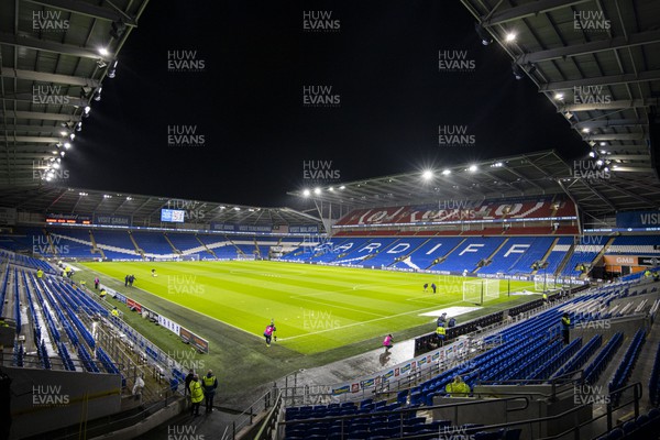 021122 - Cardiff City v Watford - Sky Bet Championship - A general view of the Cardiff City Stadium