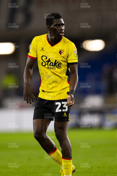 021122 - Cardiff City v Watford - Sky Bet Championship - Ismaila Sarr of Watford in action 