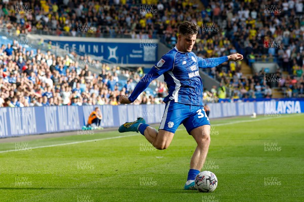 071023 - Cardiff City v Watford - Sky Bet Championship - Ollie Tanner Of Cardiff City 