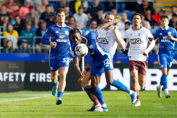 071023 - Cardiff City v Watford - Sky Bet Championship - Iké Ugbo Of Cardiff City