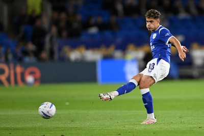 131026 - Cardiff City v Watford - Sky Bet Championship - Alex Robertson of Cardiff City