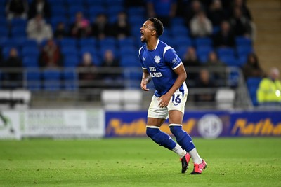 131026 - Cardiff City v Watford - Sky Bet Championship - Chris Willock of Cardiff City misses from the penalty spot