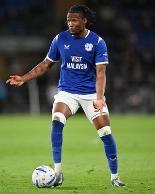 131026 - Cardiff City v Watford - Sky Bet Championship - Gabriel Osho of Cardiff City