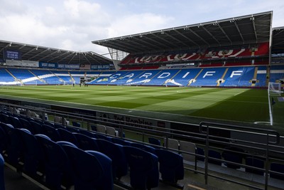 260425 - Cardiff City v West Bromwich Albion - Sky Bet Championship - A general view of the Cardiff City Stadium ahead of the match
