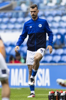 260425 - Cardiff City v West Bromwich Albion - Sky Bet Championship - Dimitris Goutas of Cardiff City during the warm up