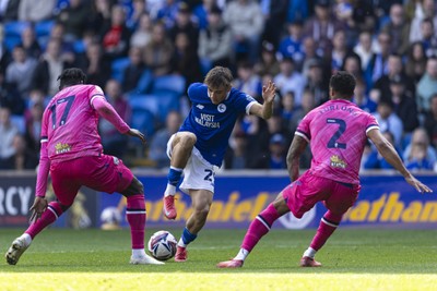 260425 - Cardiff City v West Bromwich Albion - Sky Bet Championship - Will Alves of Cardiff City in action