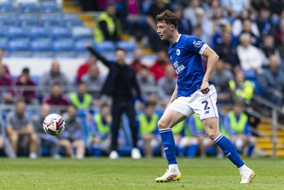 260425 - Cardiff City v West Bromwich Albion - Sky Bet Championship - William Fish of Cardiff City in action