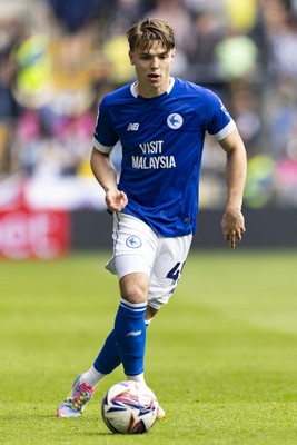260425 - Cardiff City v West Bromwich Albion - Sky Bet Championship - Cian Ashford of Cardiff City in action