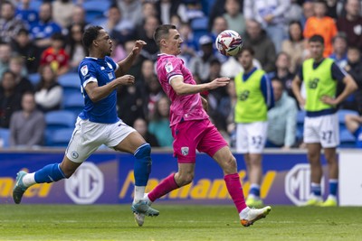 260425 - Cardiff City v West Bromwich Albion - Sky Bet Championship - Chris Willock of Cardiff City in action