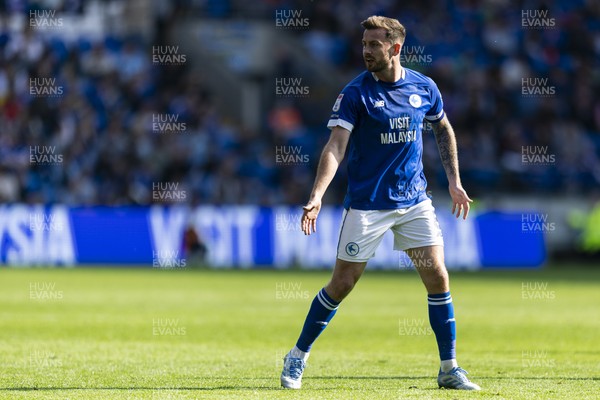 260425 - Cardiff City v West Bromwich Albion - Sky Bet Championship - Joe Ralls of Cardiff City in action