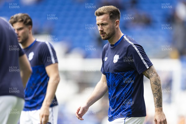260425 - Cardiff City v West Bromwich Albion - Sky Bet Championship - Joe Ralls of Cardiff City during the warm up