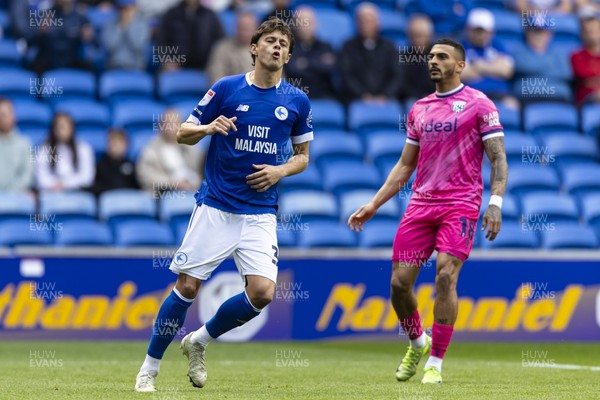 260425 - Cardiff City v West Bromwich Albion - Sky Bet Championship - Perry Ng of Cardiff City in action