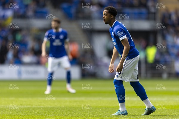 260425 - Cardiff City v West Bromwich Albion - Sky Bet Championship - Chris Willock of Cardiff City in action