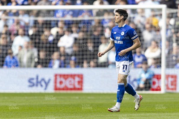 260425 - Cardiff City v West Bromwich Albion - Sky Bet Championship - Callum O'Dowda of Cardiff City in action