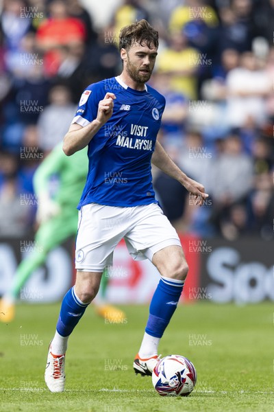 260425 - Cardiff City v West Bromwich Albion - Sky Bet Championship - Calum Chambers of Cardiff City in action
