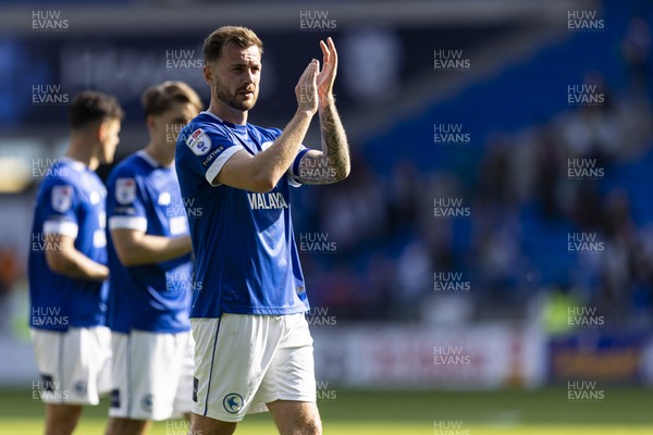 260425 - Cardiff City v West Bromwich Albion - Sky Bet Championship - Joe Ralls of Cardiff City at full time