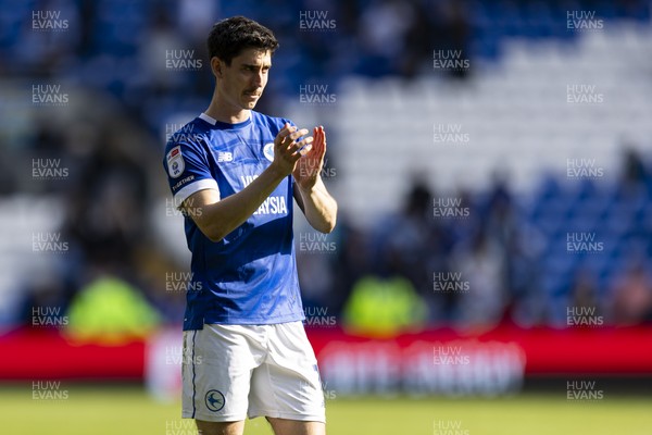 260425 - Cardiff City v West Bromwich Albion - Sky Bet Championship - Callum O'Dowda of Cardiff City at full time