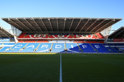 040126 - Cardiff City v Wigan Athletic - Sky Bet League 1 -  General view inside the Cardiff City Stadium