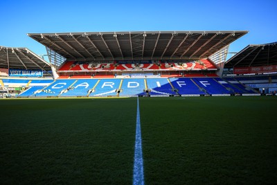 040126 - Cardiff City v Wigan Athletic - Sky Bet League 1 -  General view inside the Cardiff City Stadium