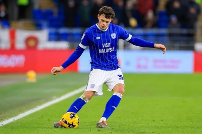 040126 - Cardiff City v Wigan Athletic - Sky Bet League 1 - Perry Ng of Cardiff City